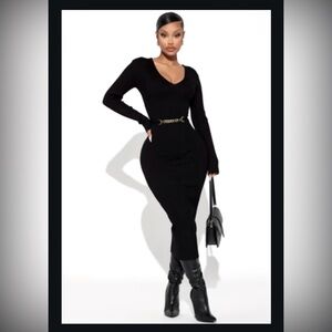 Fashion Nova Dress w/ Waist belt